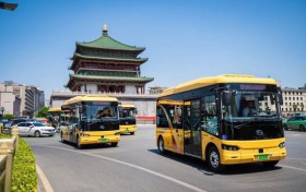 西安捷巴士网约公交明城墙内区域专线正式开通