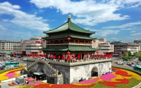 风起长安，商旅不绝于途