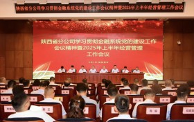 中国人寿保险股份有限公司陕西省分公司召开全省系统学习贯彻金融系统党的建设工作会议精神暨2025年上半年经营管理工作会议