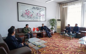 咸阳市茶叶协会来咸阳师范学院调研交流